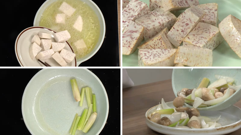 Bước 2: Xào hỗn hợp rau củ