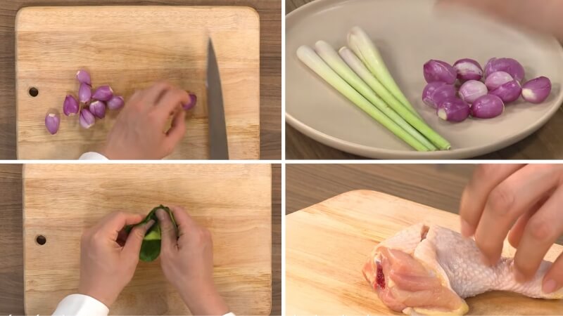 Bước 1 là sơ chế nguyên liệu Bước 1 là sơ chế nguyên liệu