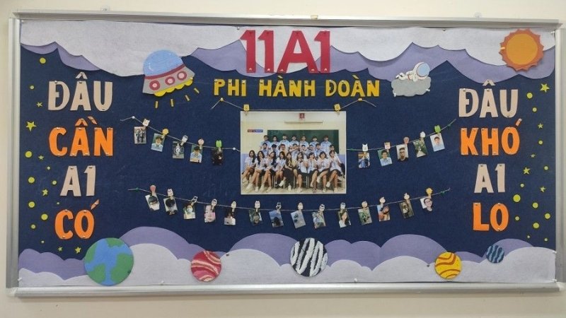 Mẫu trang trí bảng 20/11 bằng vật liệu tái chế 4 Mẫu trang trí bảng 20/11 bằng vật liệu tái chế 4