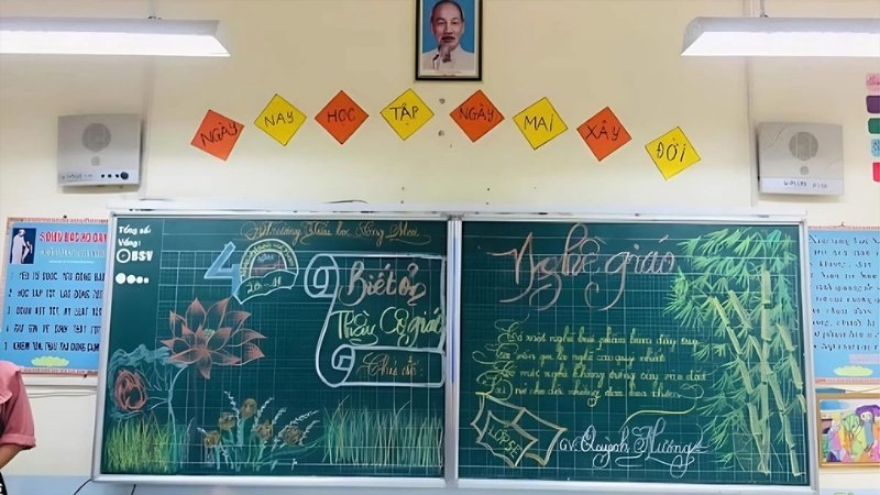 Chọn đúng chủ đề và tiêu đề sẽ giúp bảng 20/11 nổi bật, truyền tải trọn vẹn lời tri ân Chọn đúng chủ đề và tiêu đề sẽ giúp bảng 20/11 nổi bật, truyền tải trọn vẹn lời tri ân