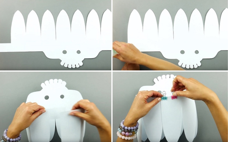 Làm mặt nạ giấy đơn giản, phù hợp mọi lứa tuổi, dễ thực hiện