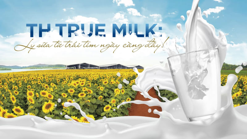 Đôi nét về thương hiệu TH true MILK Đôi nét về thương hiệu TH true MILK