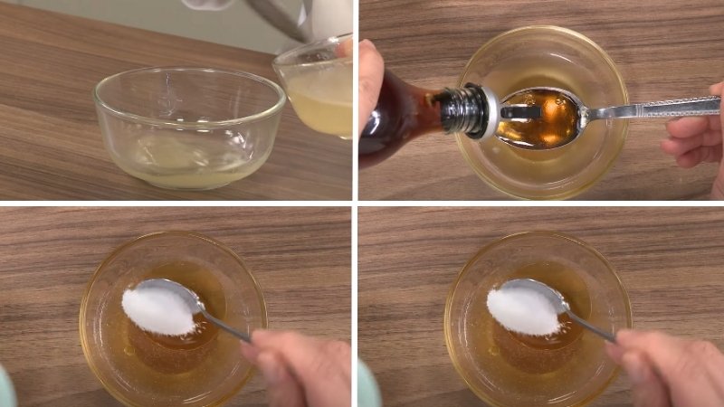 Pha nước sốt trộn miến Pha nước sốt trộn miến