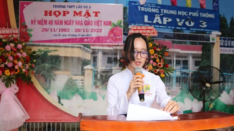 Mẫu bài phát biểu 20/11 cho học sinh trung học Mẫu bài phát biểu 20/11 cho học sinh trung học