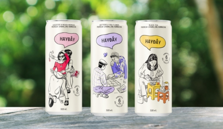 Kombucha HAYĐẤY Vinamilk: Kombucha có ga kiểu mới tươi mát