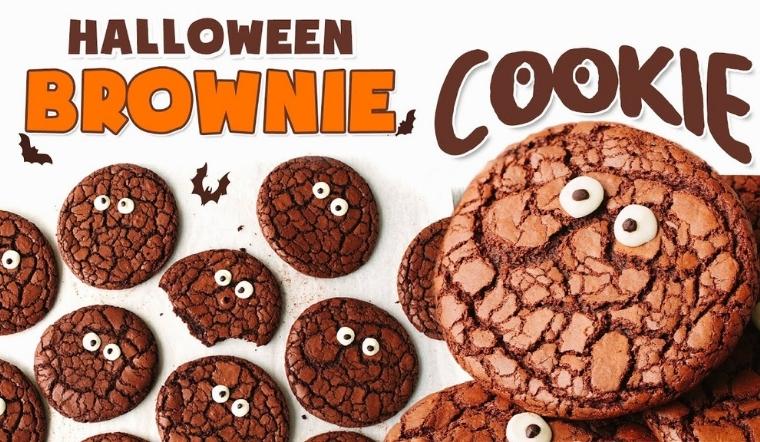 Cách làm bánh quy brownie Halloween thơm mềm, dễ thực hiện