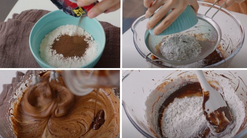 Trộn các hỗn hợp lại với nhau Trộn các hỗn hợp lại với nhau