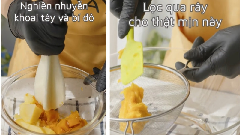 Chuẩn bị nguyên liệu Chuẩn bị nguyên liệu