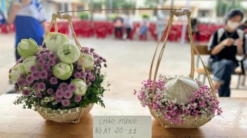 Ảnh hoa lan trắng nhẹ nhàng, tượng trưng cho tri thức và thanh cao.