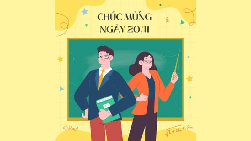 Ảnh bìa 20/11 rực rỡ sắc hoa, biểu trưng cho lòng biết ơn.