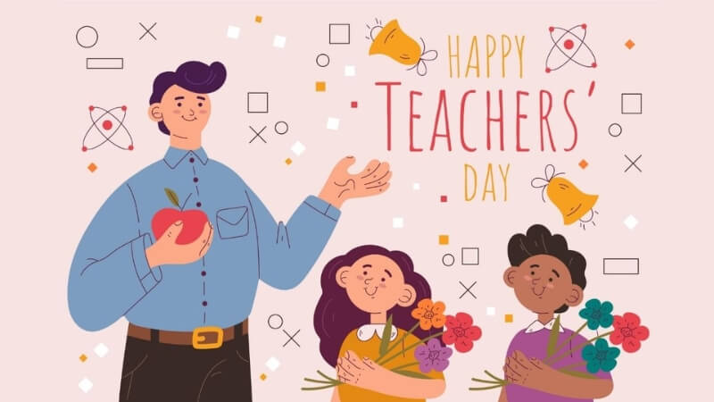 Hình nền 20/11 tươi sáng, tràn đầy năng lượng.