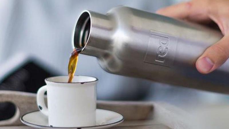 Bình giữ nhiệt tốt sẽ giúp cho người lính luôn có nước ấm để uống