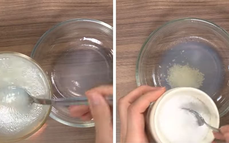 Người đầu bếp khéo léo pha sốt xào đậm đà hương vị.