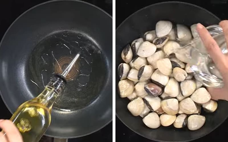 Nghêu được luộc vừa chín tới giúp thịt ngọt và đậm đà.