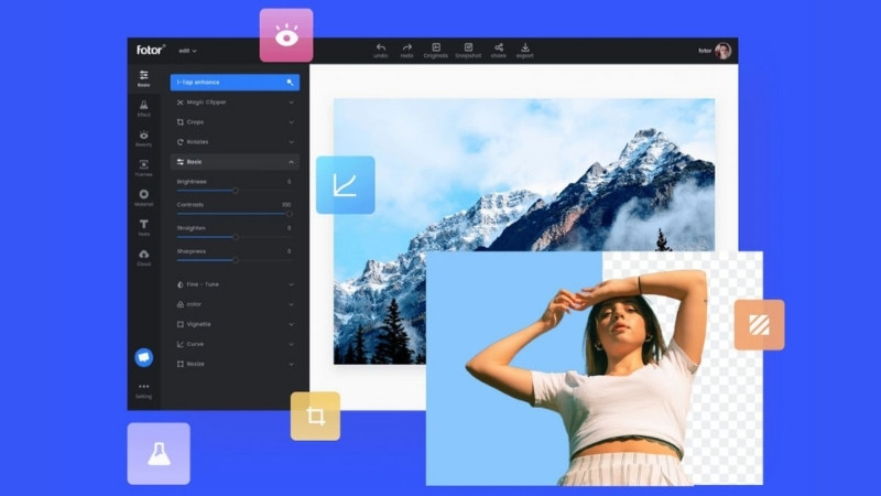 Nền tảng chỉnh sửa ảnh online tích hợp AI giúp làm nét ảnh nhanh chóng Nền tảng chỉnh sửa ảnh online tích hợp AI giúp làm nét ảnh nhanh chóng