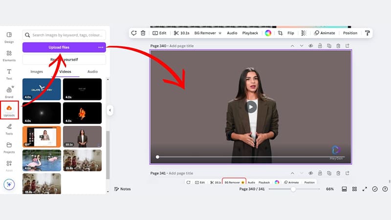 Canva không chỉ dùng cho thiết kế mà còn có AI tách nền video qua Magic Studio Canva không chỉ dùng cho thiết kế mà còn có AI tách nền video qua Magic Studio