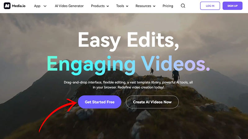 Media.io là công cụ online miễn phí, cho phép tách nền video bằng AI chỉ trong vài giây Media.io là công cụ online miễn phí, cho phép tách nền video bằng AI chỉ trong vài giây