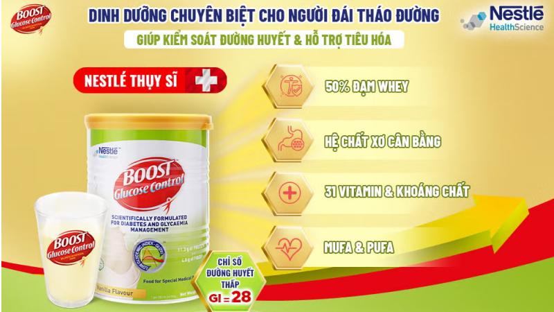Sữa Boost Glucose Control Sữa Boost Glucose Control