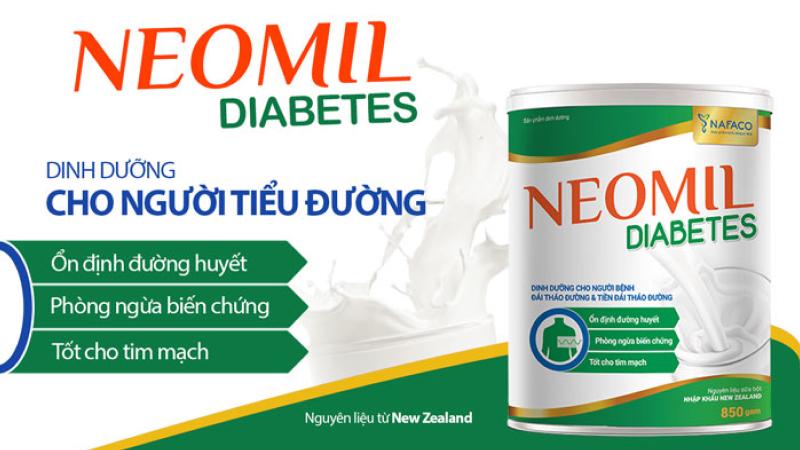 Sữa dành cho người tiểu đường Neomil Diabetes Sữa dành cho người tiểu đường Neomil Diabetes