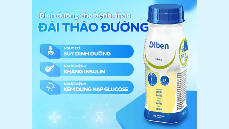 Sữa Diben Drink dành cho người bị tiểu đường Sữa Diben Drink dành cho người bị tiểu đường