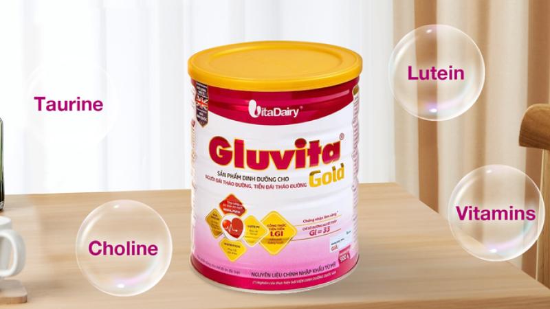 Sữa bột Gluvita Gold Vitadairy Sữa bột Gluvita Gold Vitadairy