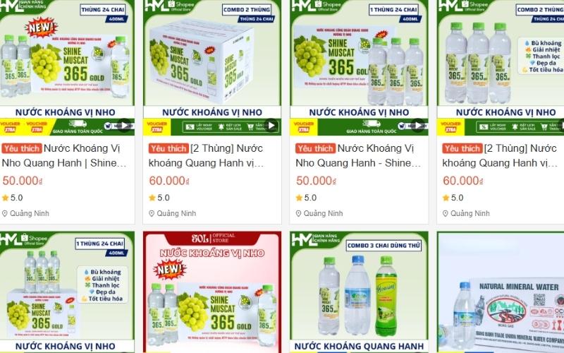 Người tiêu dùng dễ dàng mua sản phẩm tại các sàn thương mại điện tử uy tín