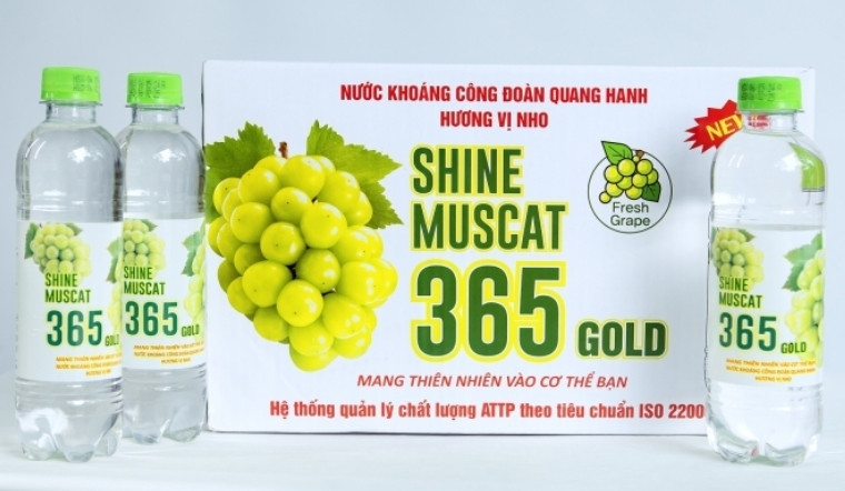 Nước khoáng ngọt Quang Hanh: Giải khát thanh mát, bổ sung khoáng chất