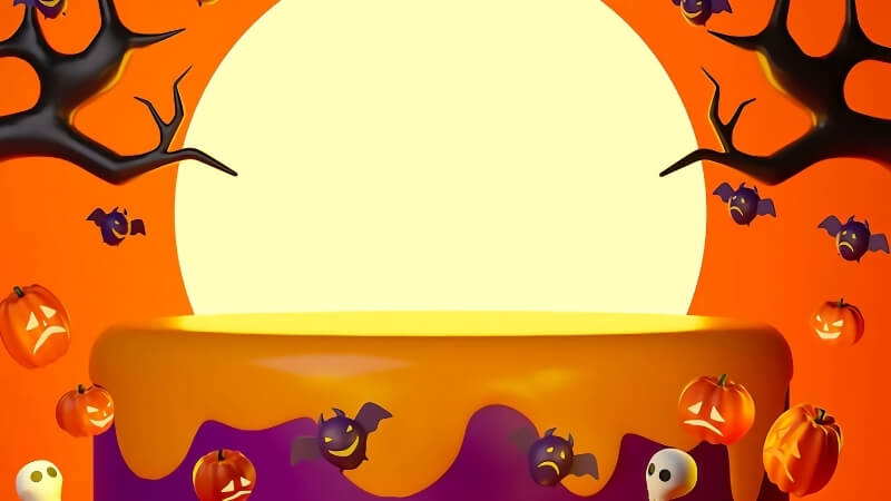 Mẫu powerpoint Halloween chủ đề ma quái 1 Mẫu powerpoint Halloween chủ đề ma quái 1