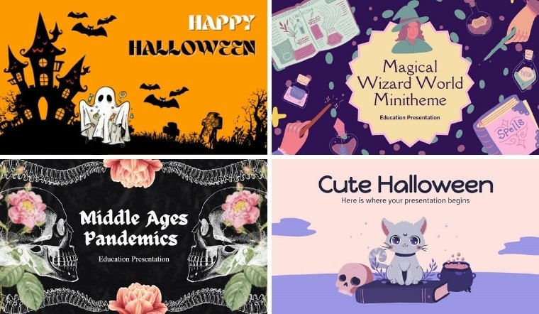 55+ mẫu powerpoint Halloween đẹp, ấn tượng, miễn phí