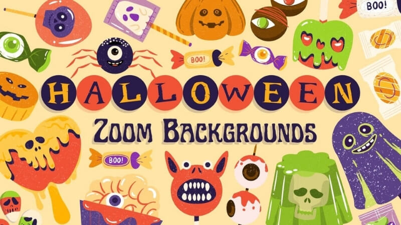 Mẫu powerpoint Halloween chủ đề dễ thương, cute 6 Mẫu powerpoint Halloween chủ đề dễ thương, cute 6