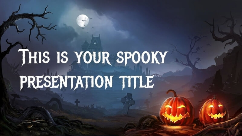 Mẫu powerpoint Halloween chủ đề bí ngô 8 Mẫu powerpoint Halloween chủ đề bí ngô 8