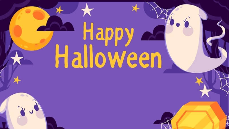 Mẫu powerpoint Halloween chủ đề ma quái 5 Mẫu powerpoint Halloween chủ đề ma quái 5