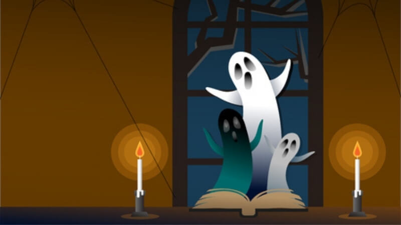Mẫu powerpoint Halloween chủ đề ma quái 4 Mẫu powerpoint Halloween chủ đề ma quái 4