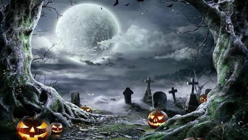 Mẫu powerpoint Halloween chủ đề kinh dị, đáng sợ 6 Mẫu powerpoint Halloween chủ đề kinh dị, đáng sợ 6