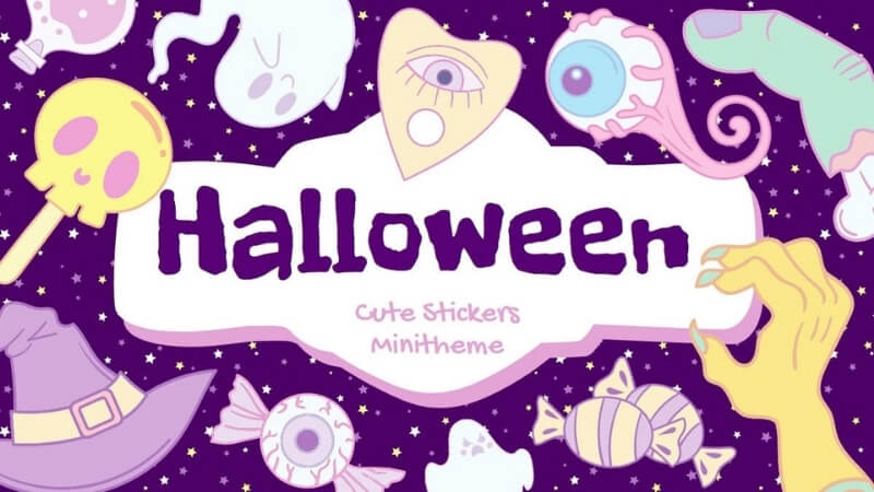 Mẫu powerpoint Halloween chủ đề dễ thương, cute 7 Mẫu powerpoint Halloween chủ đề dễ thương, cute 7