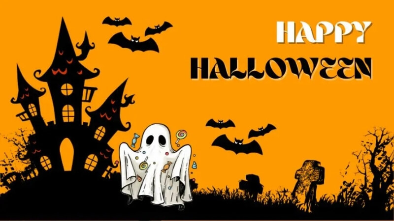 Mẫu powerpoint Halloween chủ đề ma quái 6 Mẫu powerpoint Halloween chủ đề ma quái 6