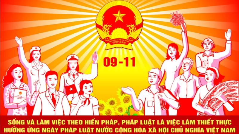 Tham gia các hoạt động hưởng ứng ngày pháp luật