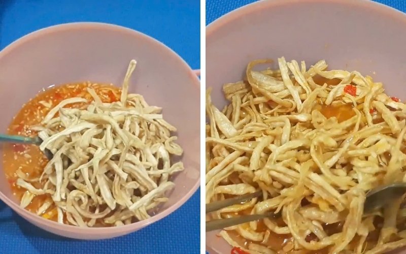 Ủ đúng thời gian giúp xá bấu đạt vị và màu sắc lý tưởng