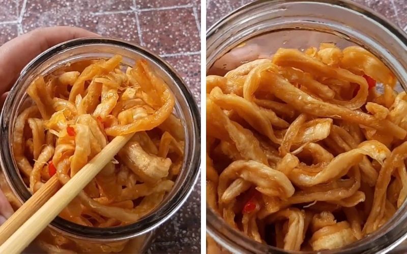 Xá bấu vàng giòn, ngọt dịu, thích hợp cho cả gia đình