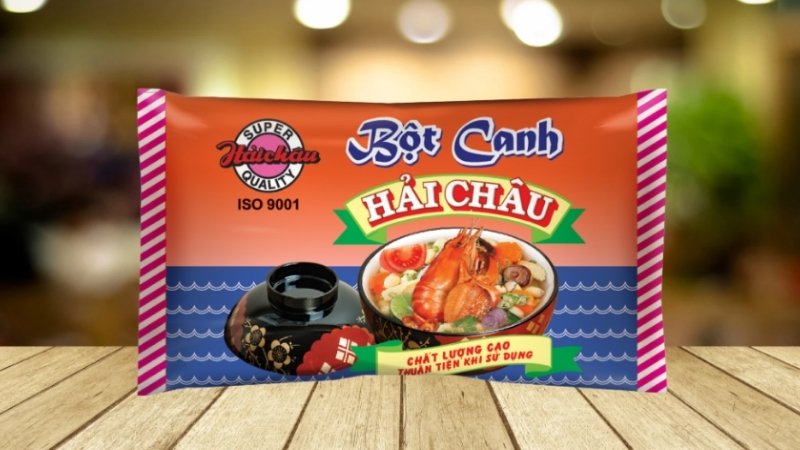 Bột Canh Hải Châu Không I-ốt (Gói 190gr)