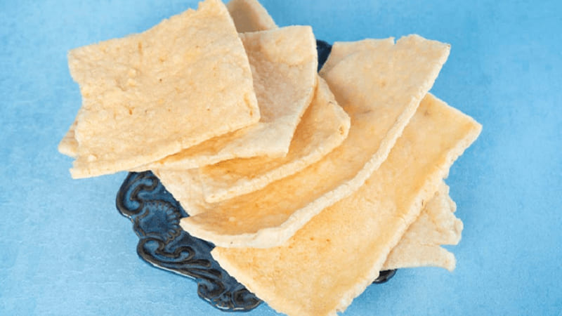 Một số hình ảnh đẹp về món bánh phồng tôm Sóc Trăng