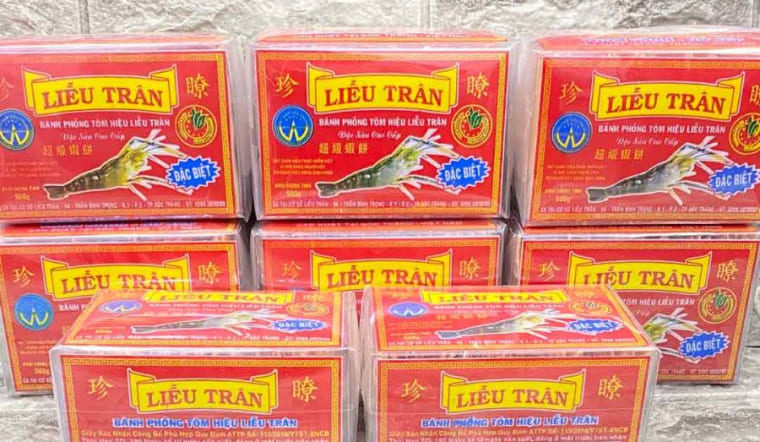 Bánh phồng tôm Liễu Trân