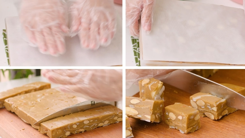 Hoàn thiện và cắt kẹo Hoàn thiện và cắt kẹo