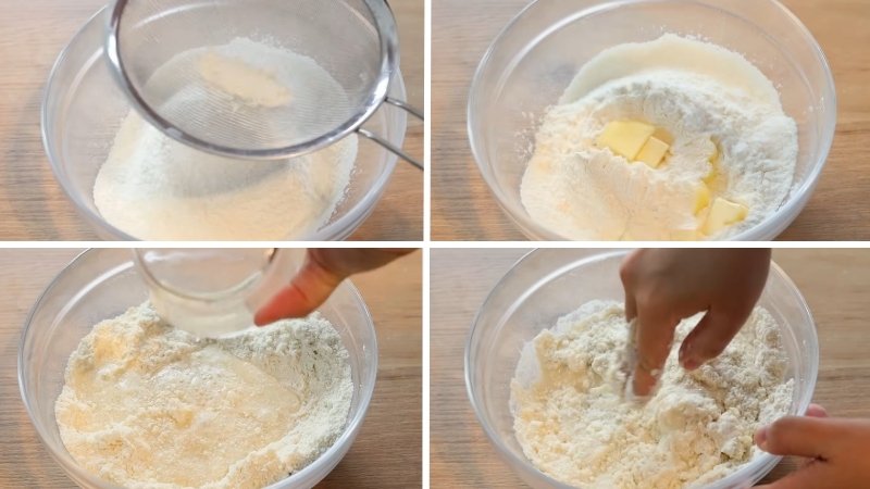 Sơ chế nguyên liệu làm bánh Napoleon Sơ chế nguyên liệu làm bánh Napoleon