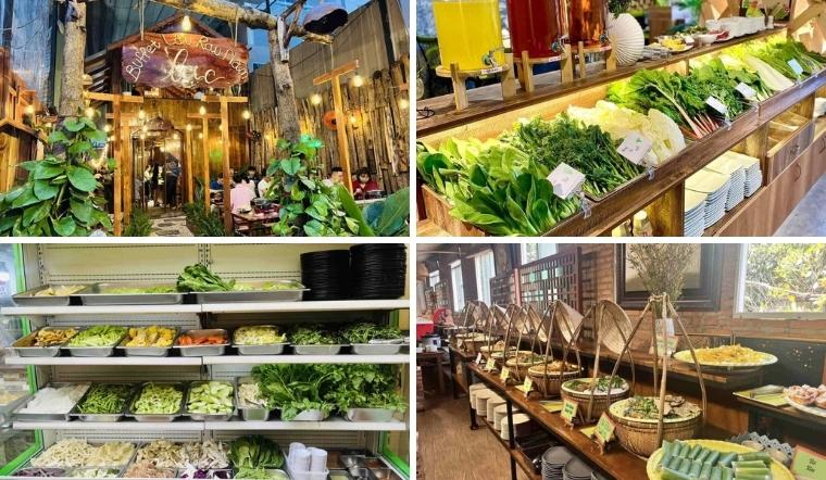 Bỏ túi 10 quán buffet rau Sài Gòn thanh đạm, ngon nứt tiếng
