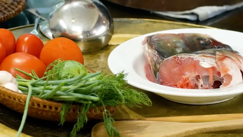 Nguyên liệu làm canh cá nấu chua Nguyên liệu làm canh cá nấu chua