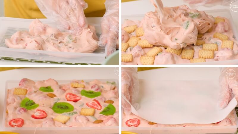 Bước 2 là tạo hình và làm lạnh Bước 2 là tạo hình và làm lạnh