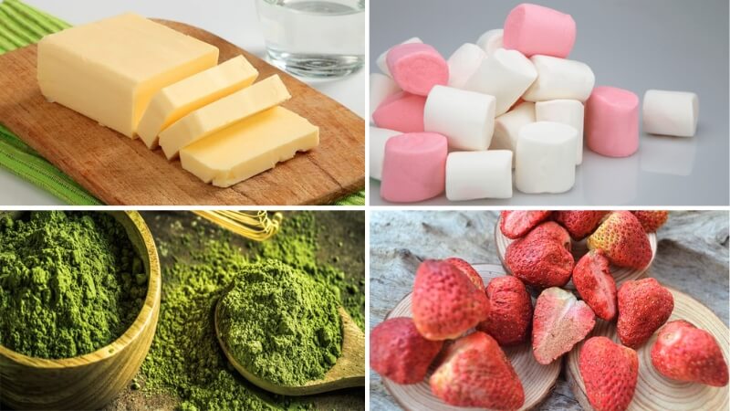 Cách làm Nougat trà xanh dâu tây Cách làm Nougat trà xanh dâu tây