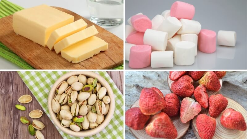 Cách làm Nougat dâu sữa Cách làm Nougat dâu sữa