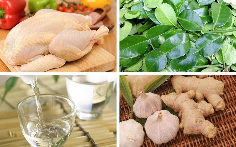 Nguyên liệu cần chuẩn bị làm gà rang